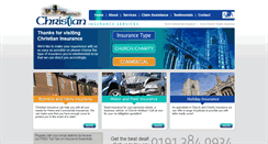 Desktop Screenshot of christian-insurance.co.uk